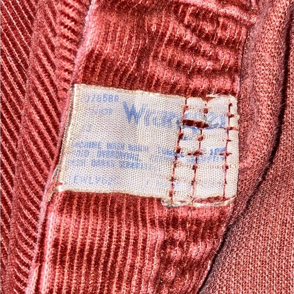 Vintage 70s Wrangler corduroy high waisted kick flares - Picture 3 of 5